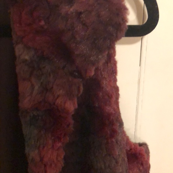 Erin London women’s faux fur Multicolored vest - Picture 6 of 8